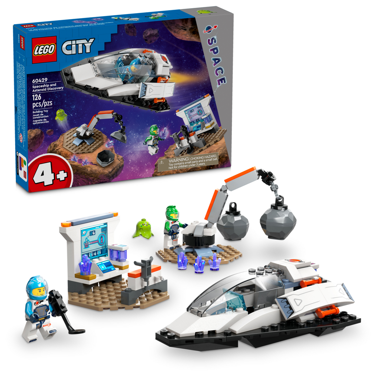 LEGO City 60429 Spaceship and Asteroid Discovery TimbukToys