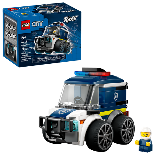 LEGO® City 60481 Rides – Police Truck
