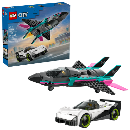 LEGO® City 60489 Jet vs. Car
