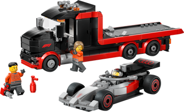 LEGO® 60493 City F1® Display Truck with Audi F1® Race Car