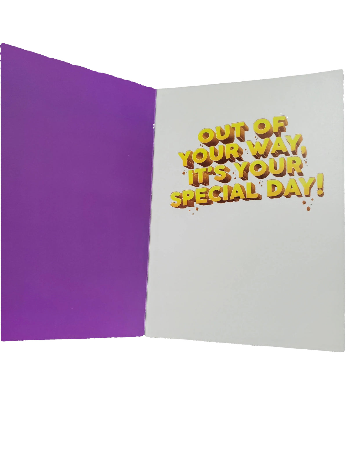 MindWare Foil Monster Truck Birthday Card