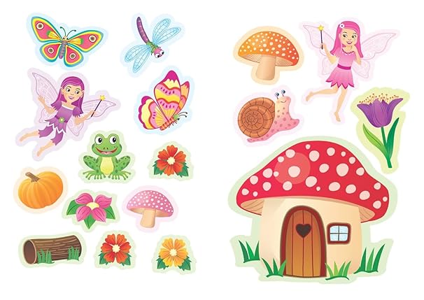 Dover Make Your Own Fairy Garden Sticker Activity Book