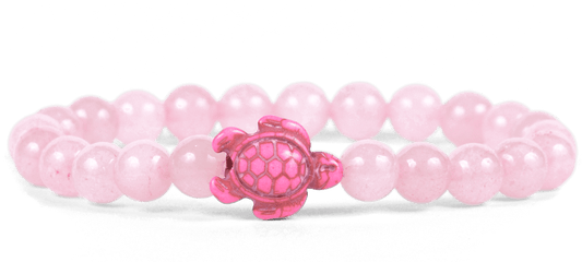 Fahlo The Journey Bracelet Turtle Coral Reef Pink