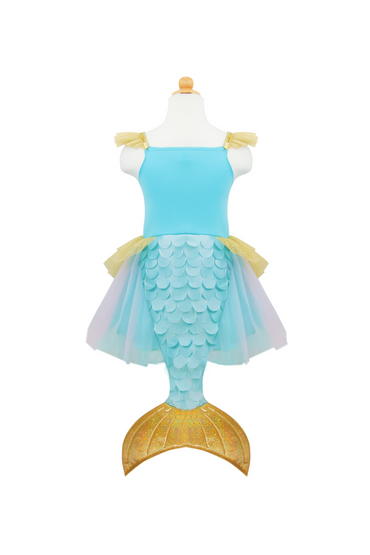 Great Pretenders Mermalicious Dress with Tail Size 3-4