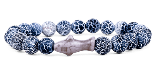 Fahlo The Voyage Bracelet Shark Deep Blue