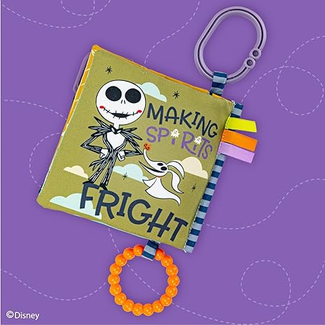Kids Preferred Disney Jack Skellington Soft Teething Crinkle Book