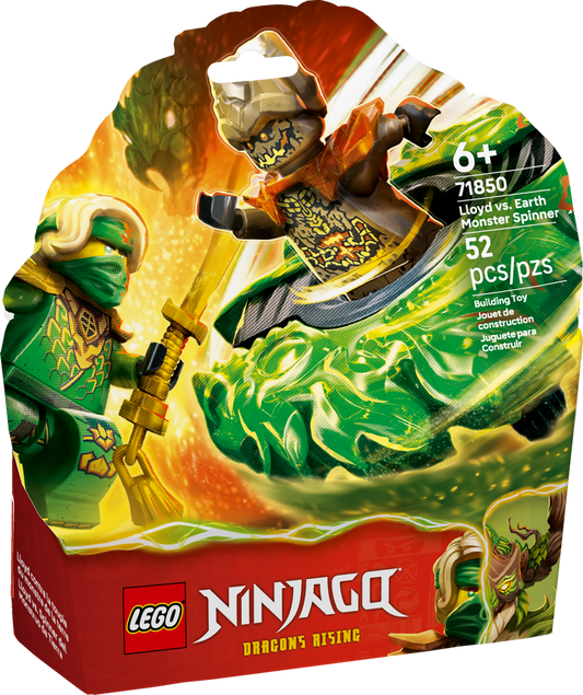 LEGO® NINJAGO® 71850 Lloyd vs. Earth Monster Spinner