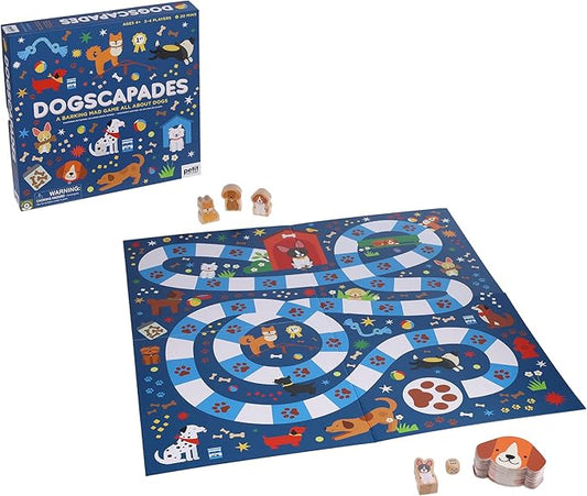 Chronicle Books 810073342620 Petit Collage Dogscapades