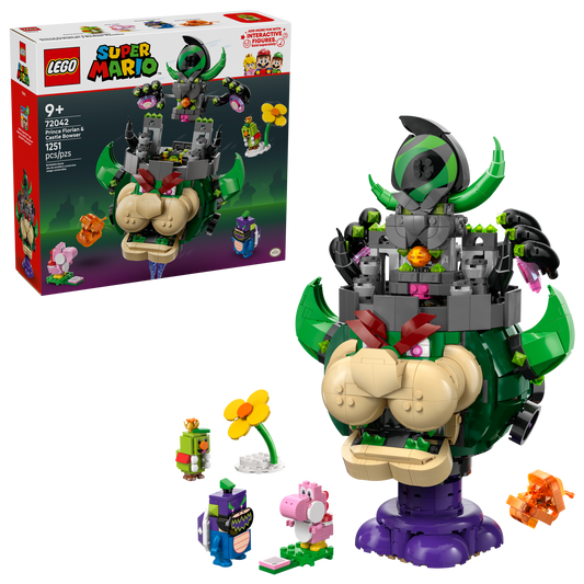LEGO® Super Mario™ 72042 Prince Florian & Castle Bowser