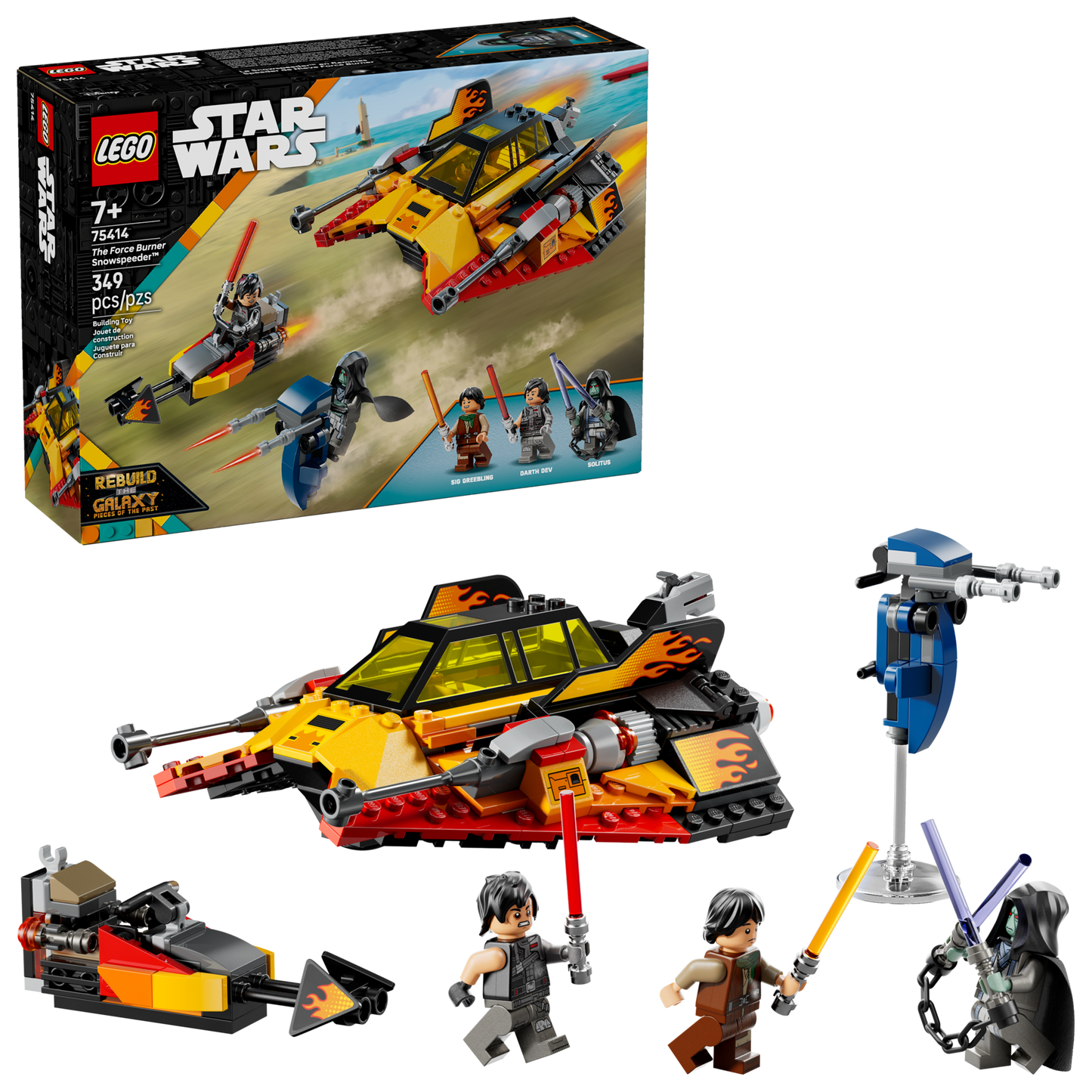 LEGO® Star Wars 75414 The Force Burner Snowspeeder™