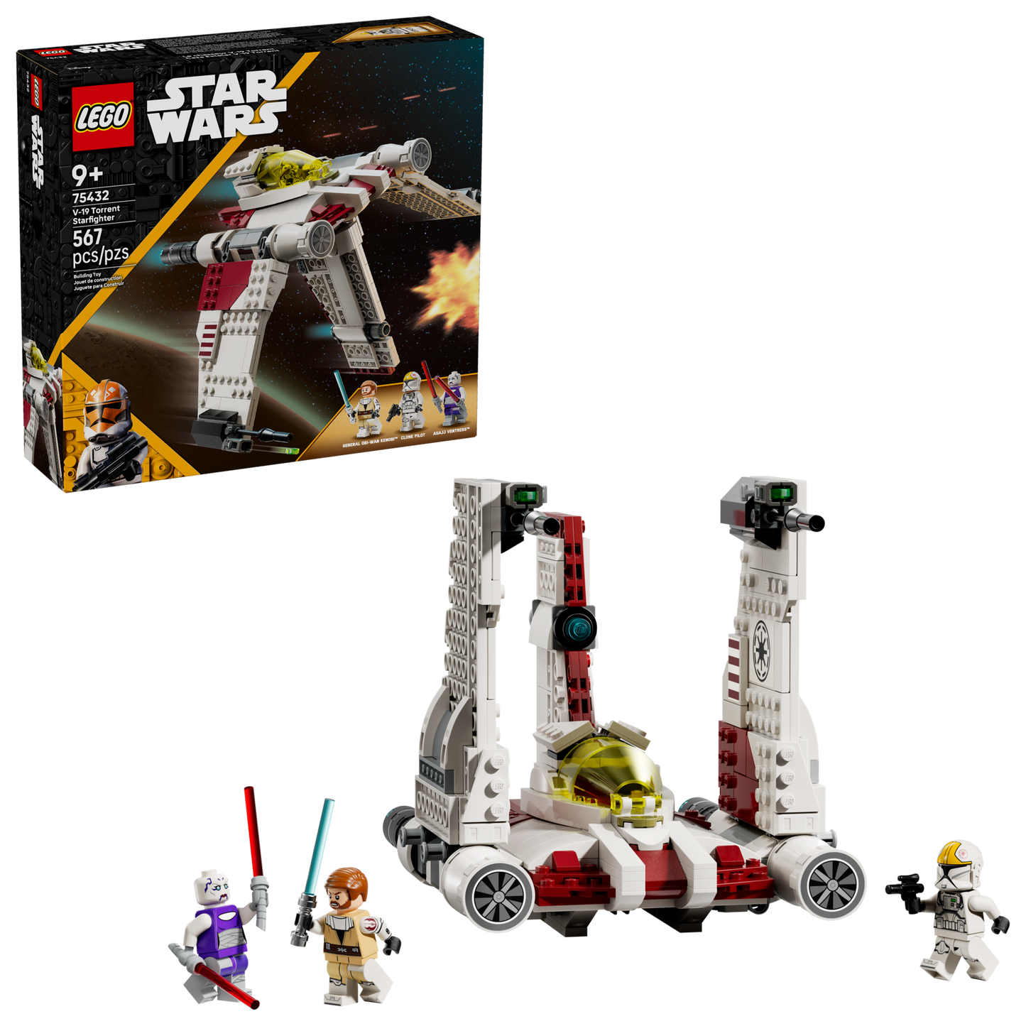 LEGO STAR WARS V-19 Torrent Starfighter
