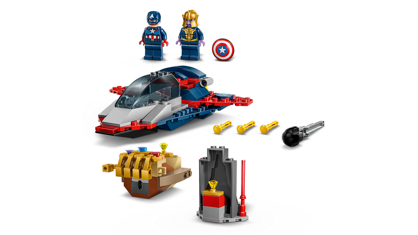 LEGO® Marvel 76319 Captain America vs. Thanos