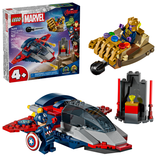 LEGO® Marvel 76319 Captain America vs. Thanos