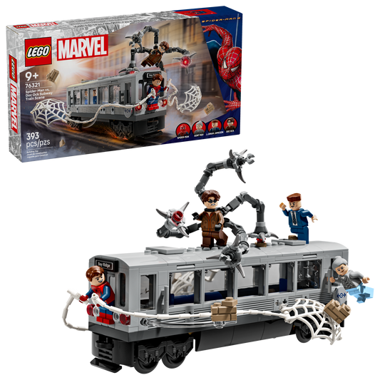 LEGO® Marvel 76321 Spider-Man vs. Doc Ock Subway Train Scene