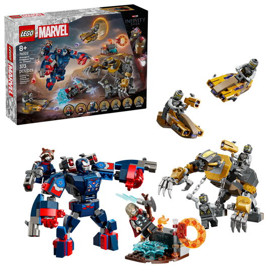 LEGO® Marvel 76322 Avengers: Endgame Thor vs. Chitauri