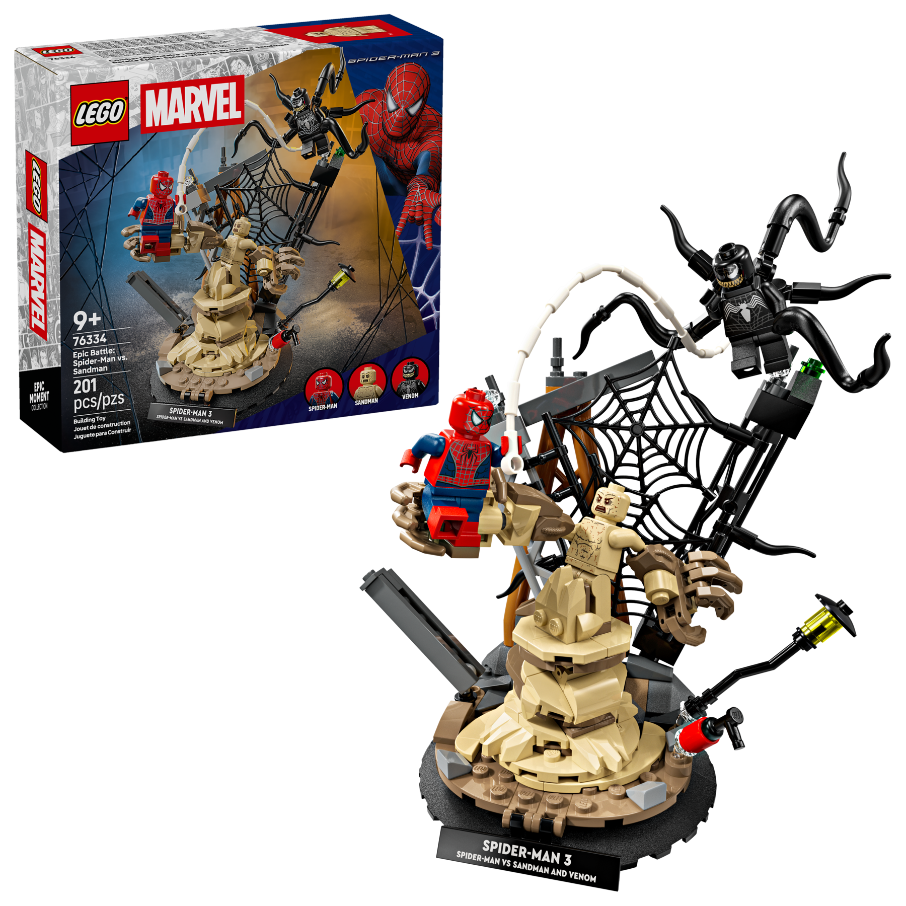 LEGO® Marvel 76334 Epic Battle: Spider-Man vs. Sandman – TimbukToys