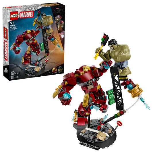 LEGO® Marvel 76343 Epic Battle: Hulkbuster vs. The Hulk