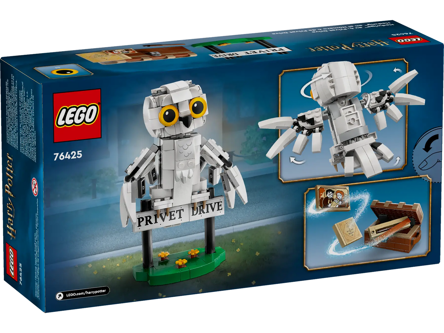 LEGO® Harry Potter™ 76425 Hedwig™ at 4 Privet Drive