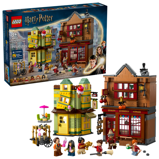 LEGO® Harry Potter™ 76452 Quality Quidditch™ Supplies and Florean Fortescue’s Ice Cream Parlour