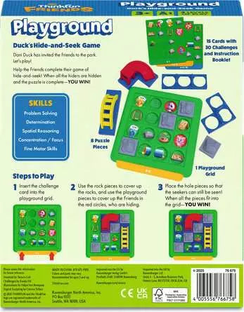 Ravensburger ThinkFun Friends Playground EN