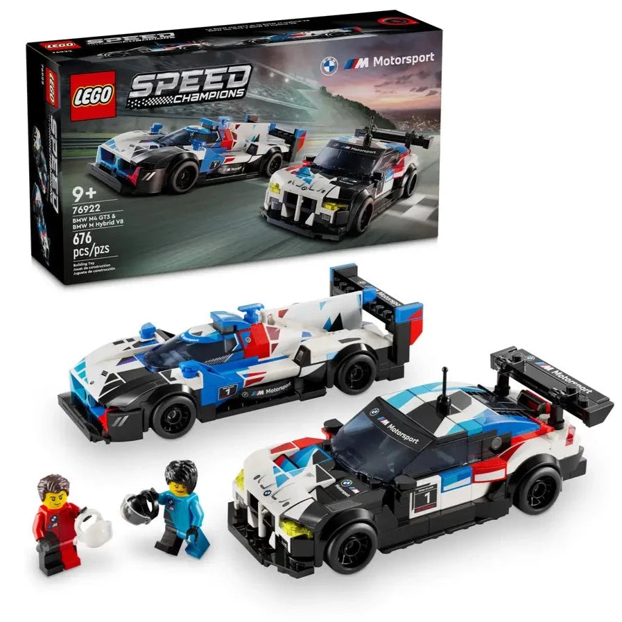 LEGO® Speed Champions 76922 BMW M4 GT3 & BMW M Hybrid V8 Race Cars