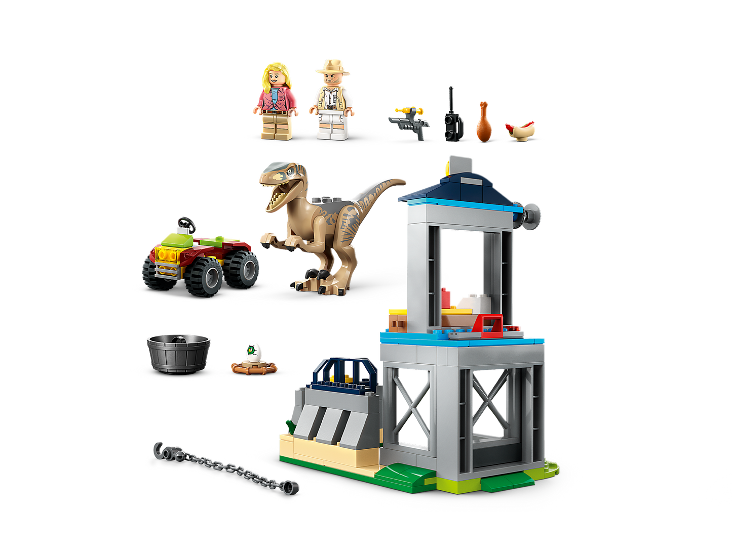 LEGO® Jurassic World™ 76957 VELOCIRAPTOR ESCAPE