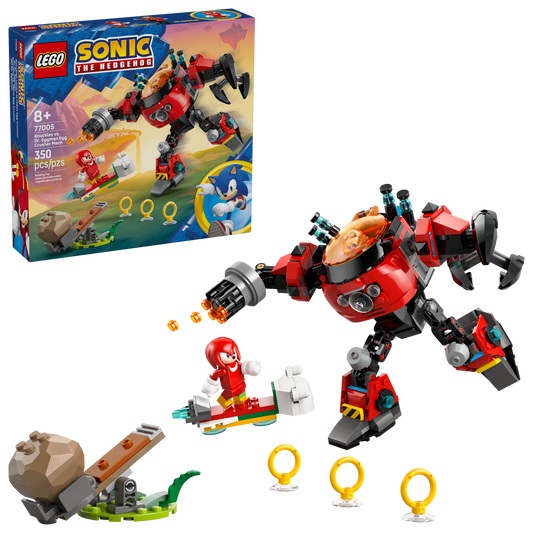 LEGO® Sonic the Hedgehog™ 77005 Knuckles vs. Dr. Eggman Egg Crusher Mech