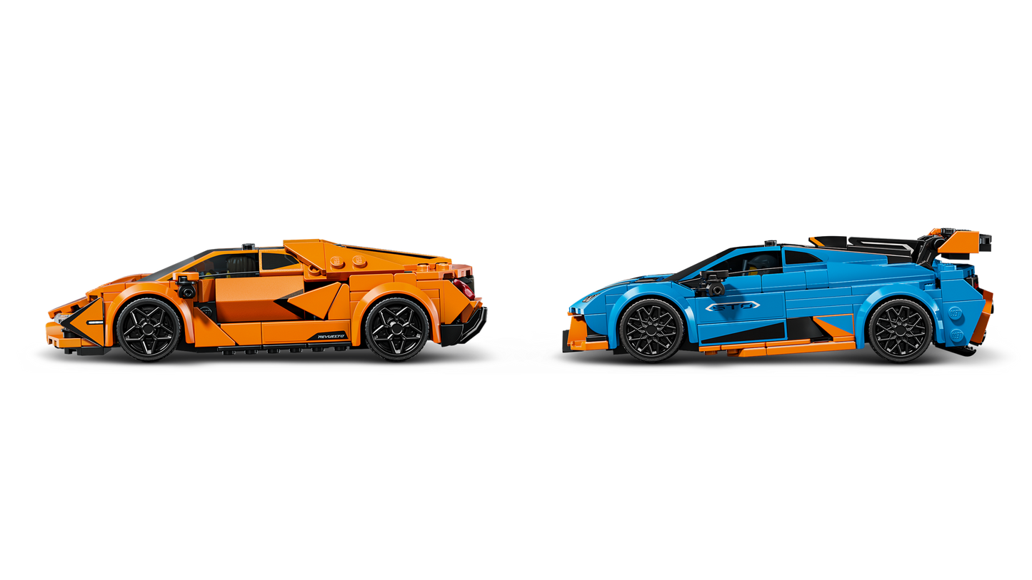LEGO SPEED CHAMPIONS Lamborghini Revuelto & Lamborghini Huracán STO