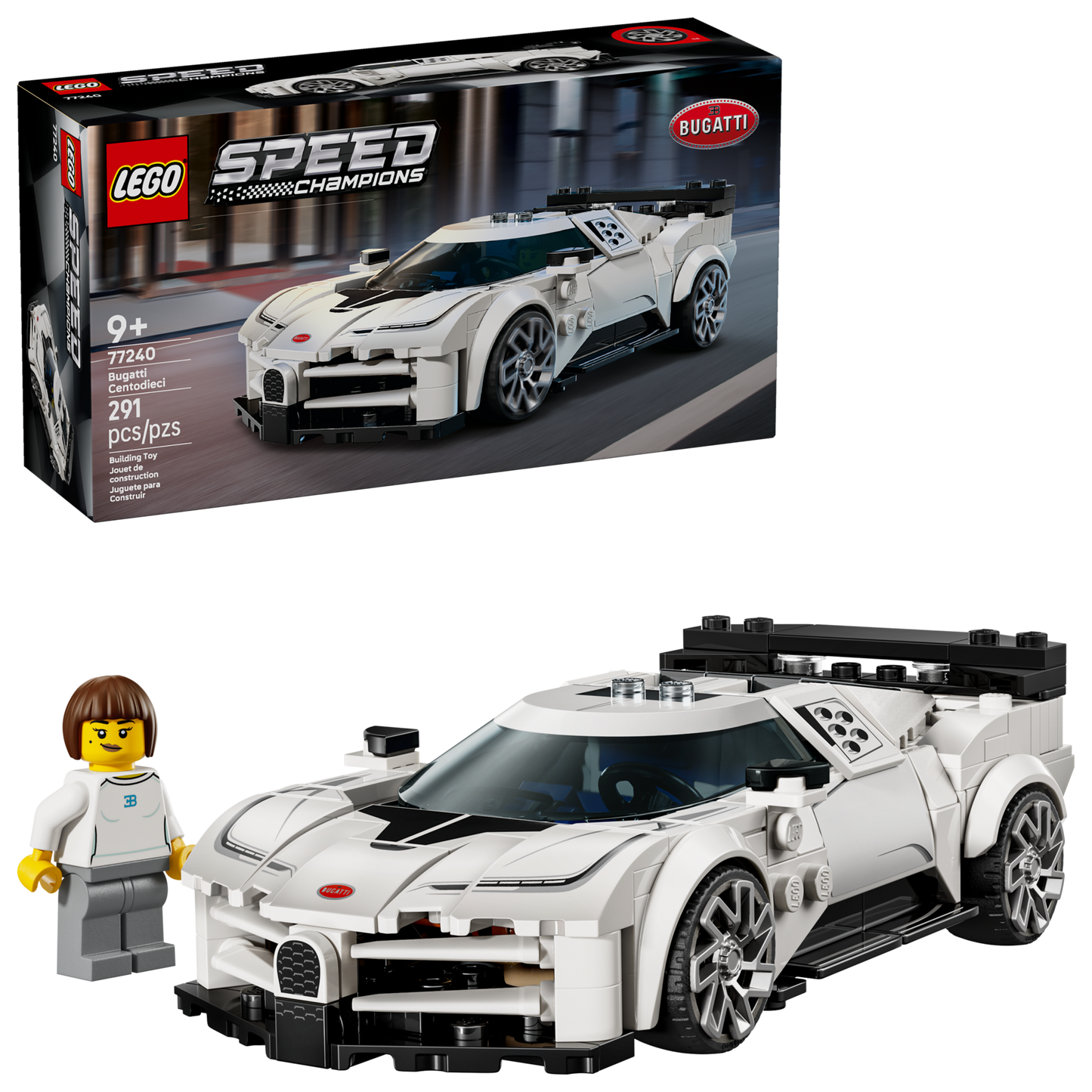 LEGO® Speed Champions 77240 Bugatti Centodieci Hyper Sports Car