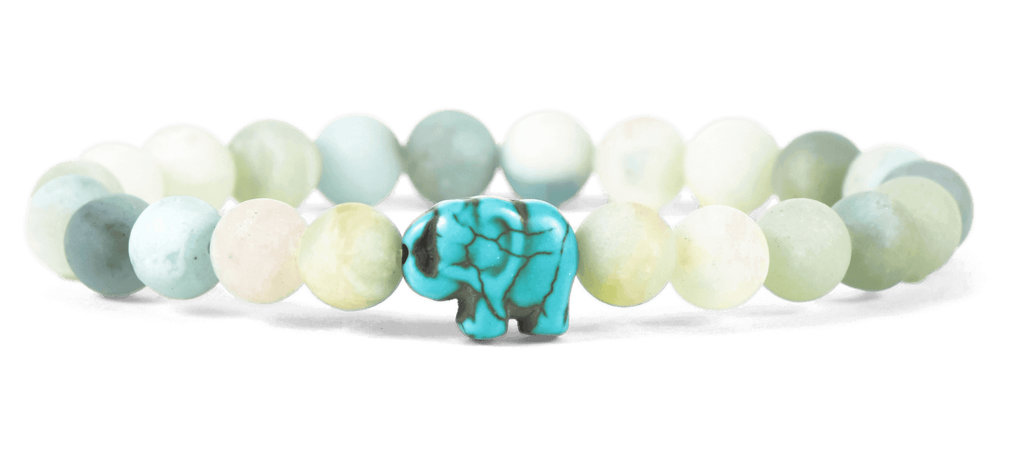 Fahlo The Expedition Bracelet Elephant Sky Stone