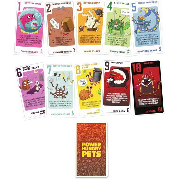 Asmodee Power Hungry Pets (Tin Version)