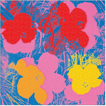 Andy Warhol Flowers 500 Piece Puzzle