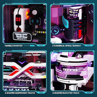 Robotime Future City Marble Run Building Set