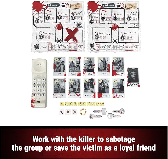 Spinmaster Murder Phone Party Game