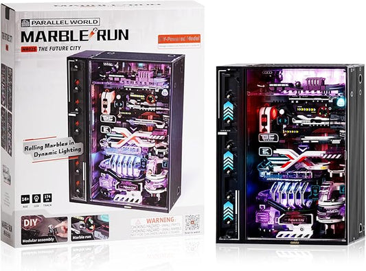 Robotime Future City Marble Run Building Set