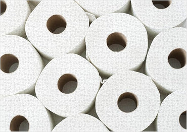 Funwares Toilet Paper TP Hoarding 1000 Piece Jigsaw Puzzle