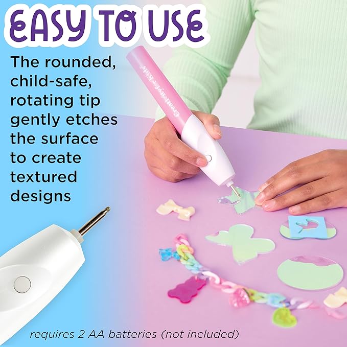 Creativity for Kids Etch-It Personalized Accessories Kit with Etching Tool