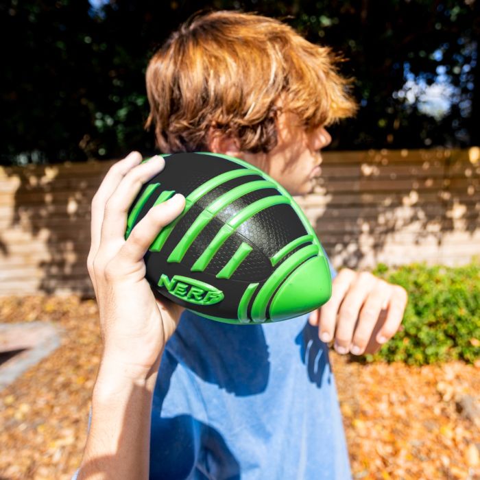 Franklin Sports Nerf Weather Blitz Football Green/Black