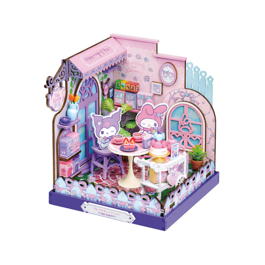 Hands Craft My Melody and Kuromi Tea Party Build Kit