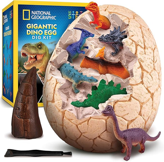 Blue Marble RTNGDEGGDIG NATIONAL GEOGRAPHIC Jumbo Dinosaur Egg Dig Kit