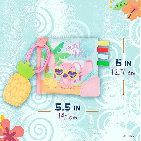 Kids Preferred Disney Baby Lilo & Stitch Sweet Angel Soft Crinkle Book