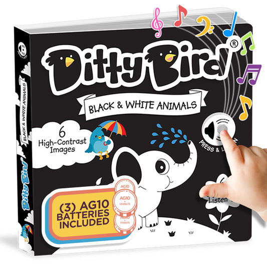 Ditty Bird Books Black & White Animals