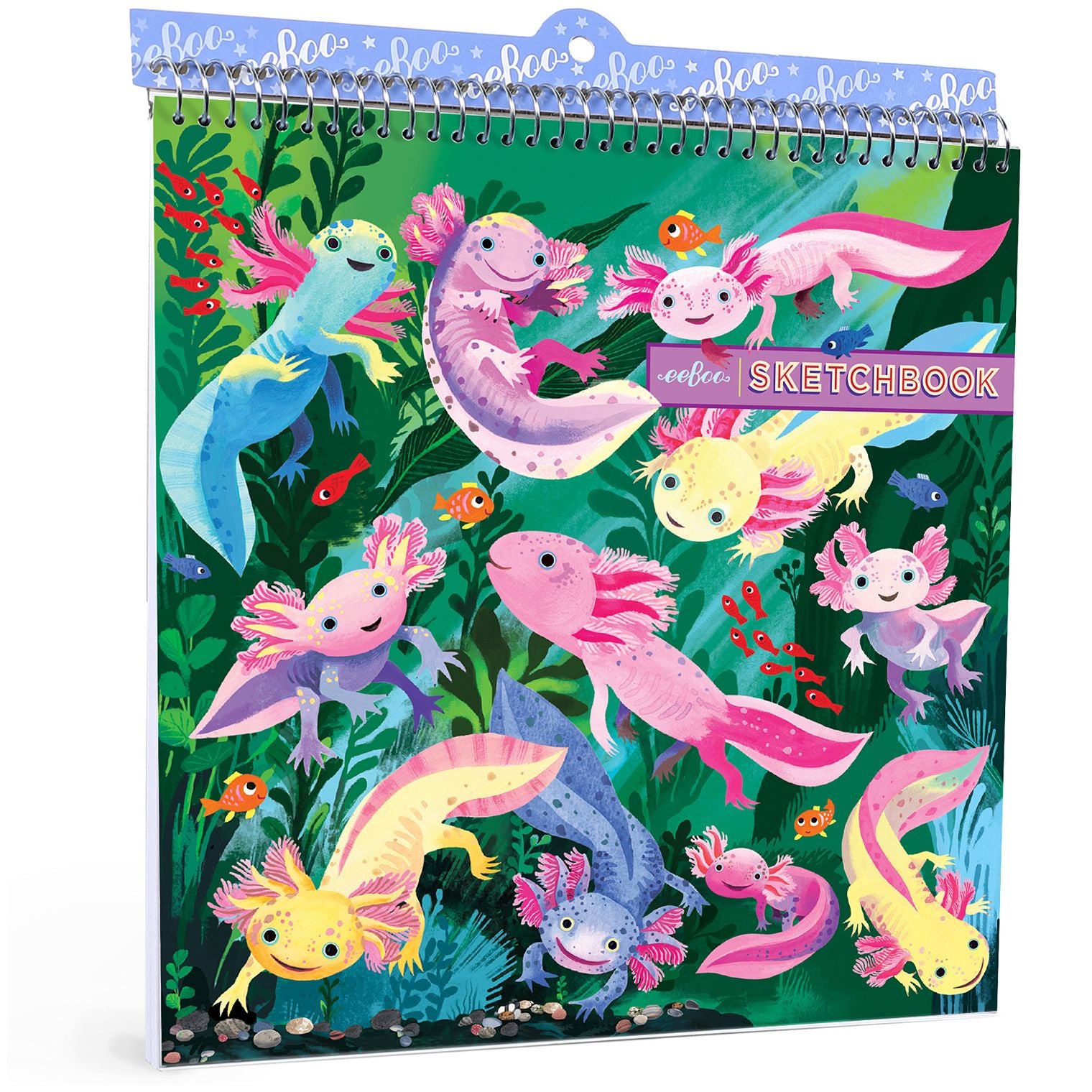 Axolotl Square Sketchbook