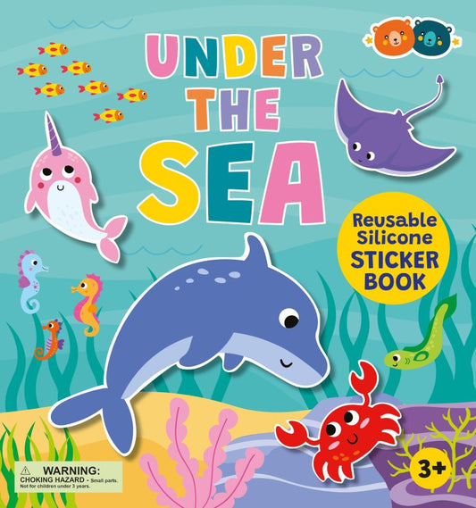 Buddy & Barney Silicone Sticker Book – Sea