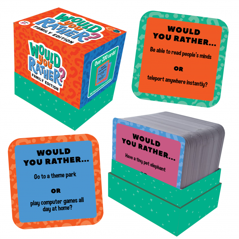 Buddy & Barney Would You Rather – Family Edition