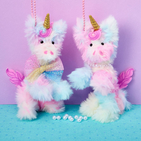 Bright Stripes DIY Chenille Cuties- Unicorns