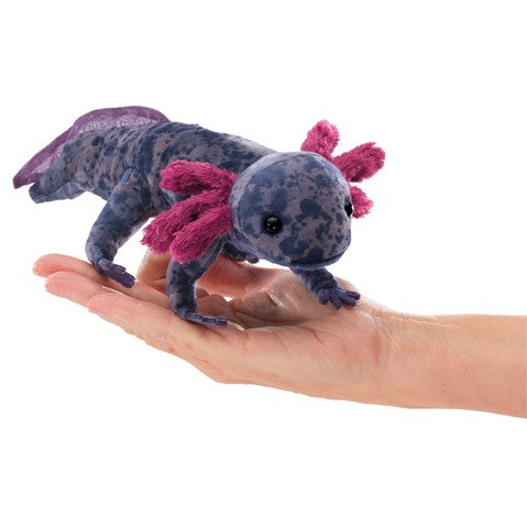 Black Axolotl Puppet | Folkmanis