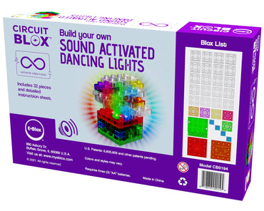 E-Blox Circuit Blox™ Sound Activated Dancing Lights- E-Blox®