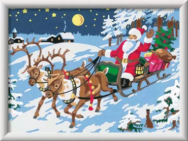 Ravensburger CreArt, Painting by Numbers Night before Christmas