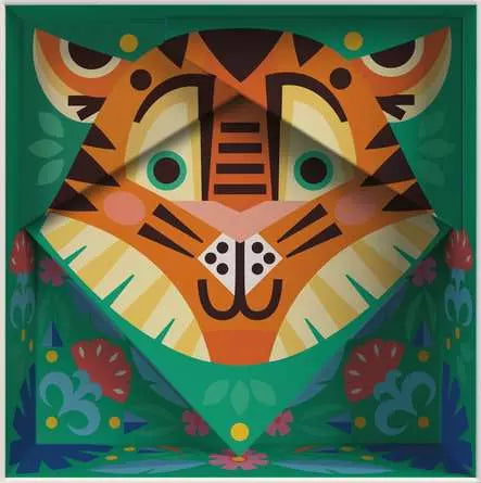 Ravensburger CREART Paint By Numbers Do It Together Tiger